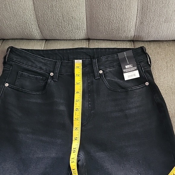 No Boundaries slim fit black denim distressed jeans NWT size 30x32 - Picture 13 of 14